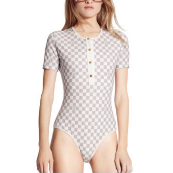 One-piece swimsuit Louis Vuitton White size 36 FR in Polyamide